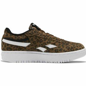 Reebok Club C Double Revenge Leopard Women Shoes Size 7.5. & 8